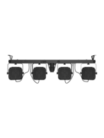 4BARILS 4BAR ILS:COMPLETE WASH LIGHTING SOLUTION W/4 ADJUSTABLE HEADS, STAND & BAG,ILS & D-FI USB COMPATIBLE